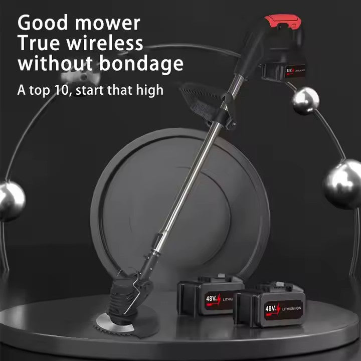 Mașină de Tuns Iarba Electrică fără Fir 36V AT PERFORMANCE® – Motocoasă Eficientă pentru Buruieni, X2 Acumultori, Durabilă și Ușor de Folosit