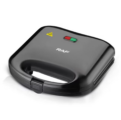 Sandwich-maker RAF 264S, Multifunctional, AT PERFORMANCE, Fata Dubla, 850 W, negru