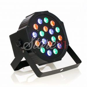 PAR LED Efecte Disco Club RGB X 18Leduri, 1W , Aparat Joc Lumini DMX