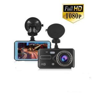 Camera auto DVR Loosafe, FullHD, night vision, AV out, 4 inch, e, tehnologie WDR, loop recording, metalica negru